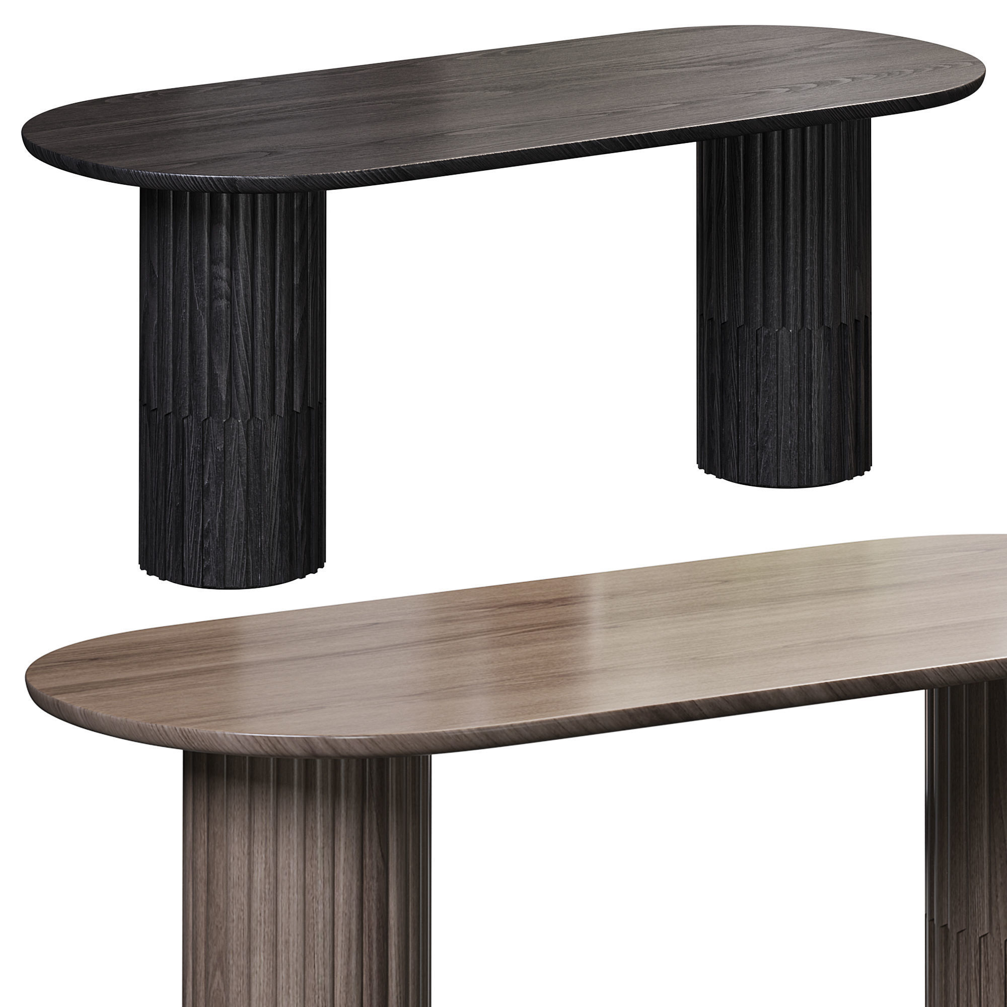   Paleta Console Table By Arhaus 3D model_1