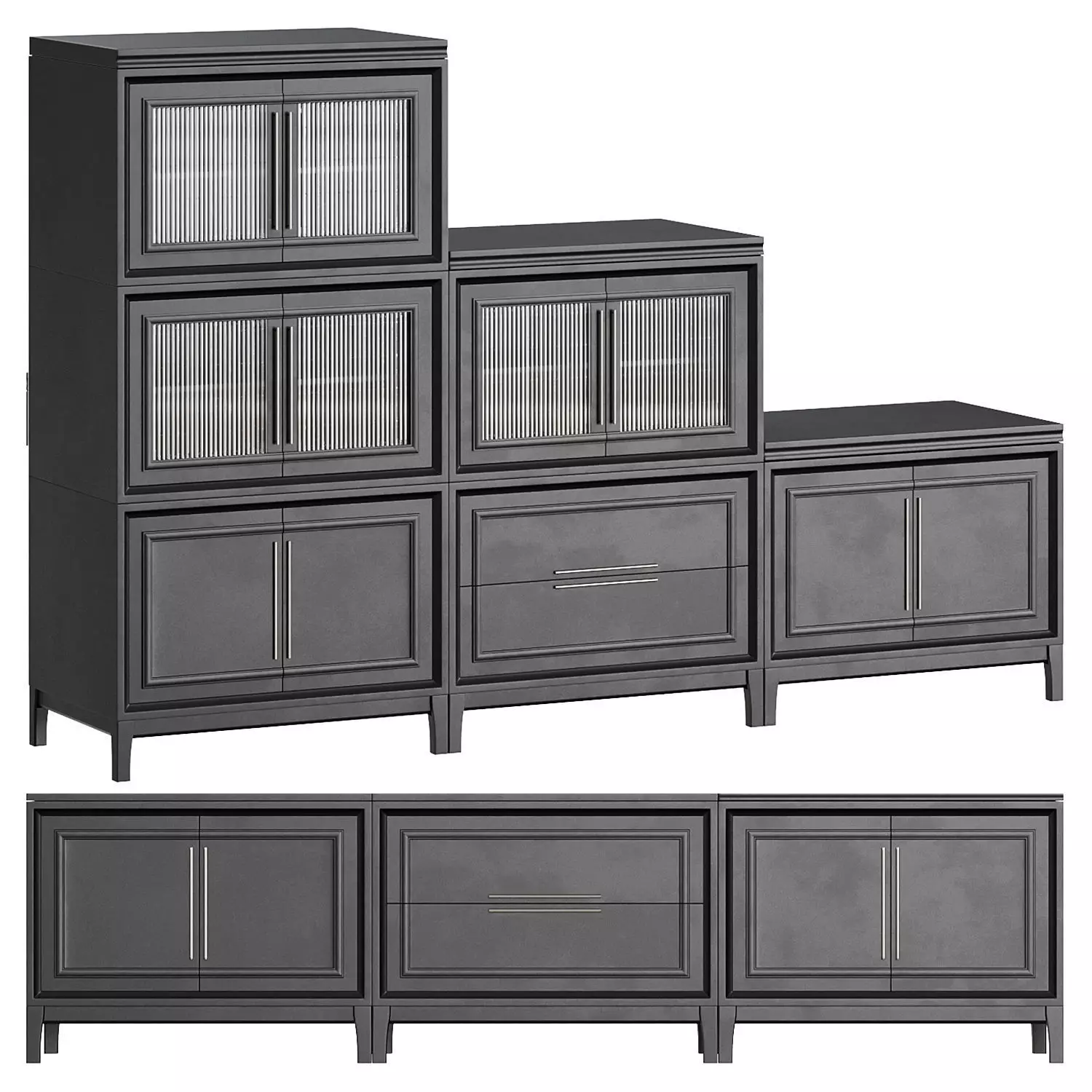 Descending Wall Unit by Arhaus 3D model_0