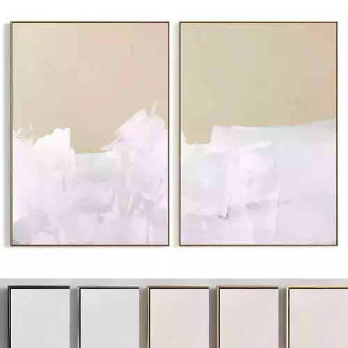 Plaster Two Photo Frame 412