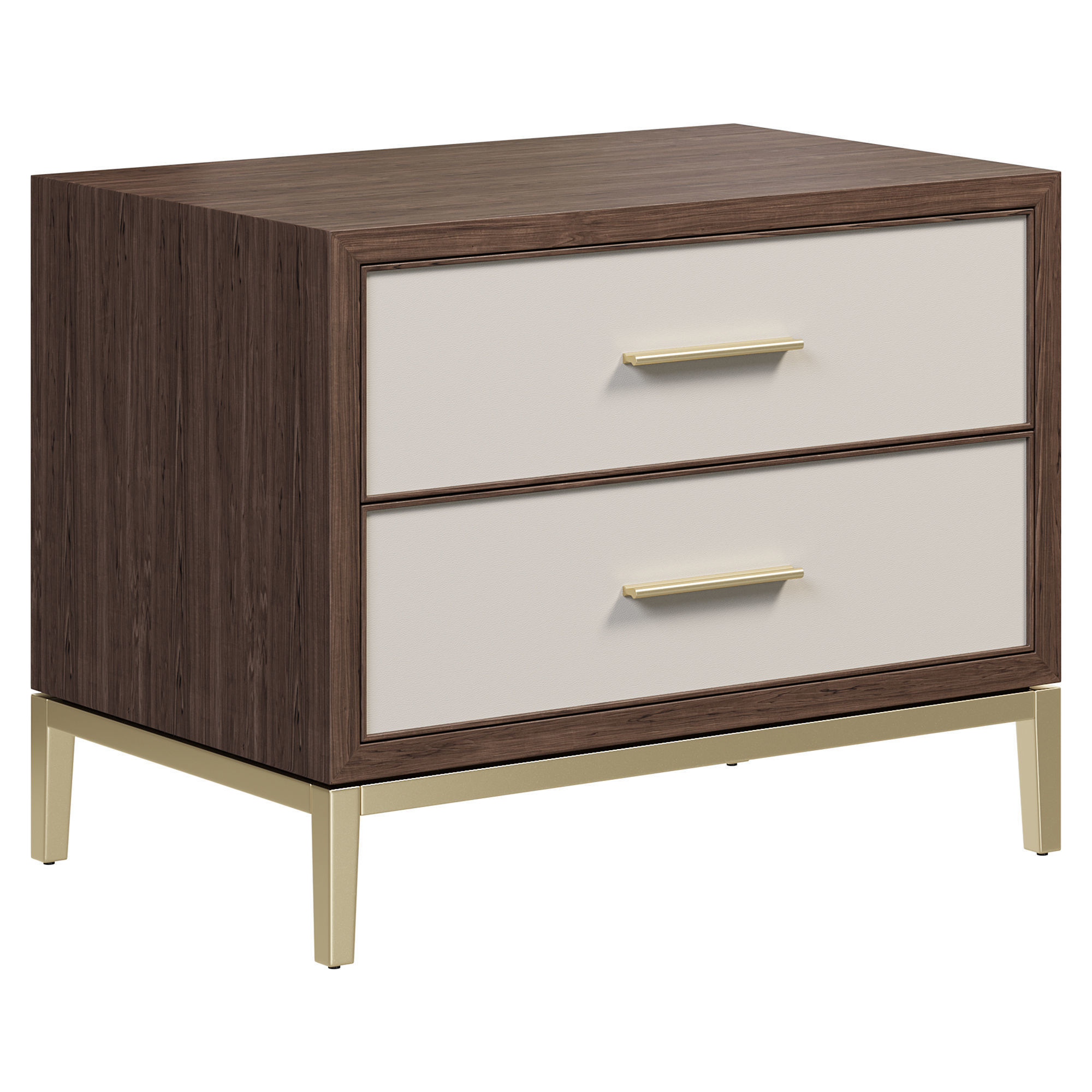 Malone Nightstand by arhaus 3D model_1