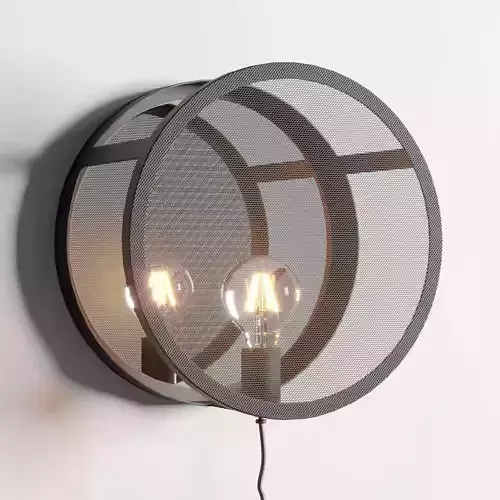cox cox Round Mesh Wall Light