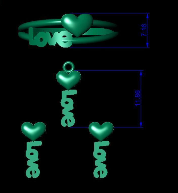 Lightweight mini set 3D print model_4