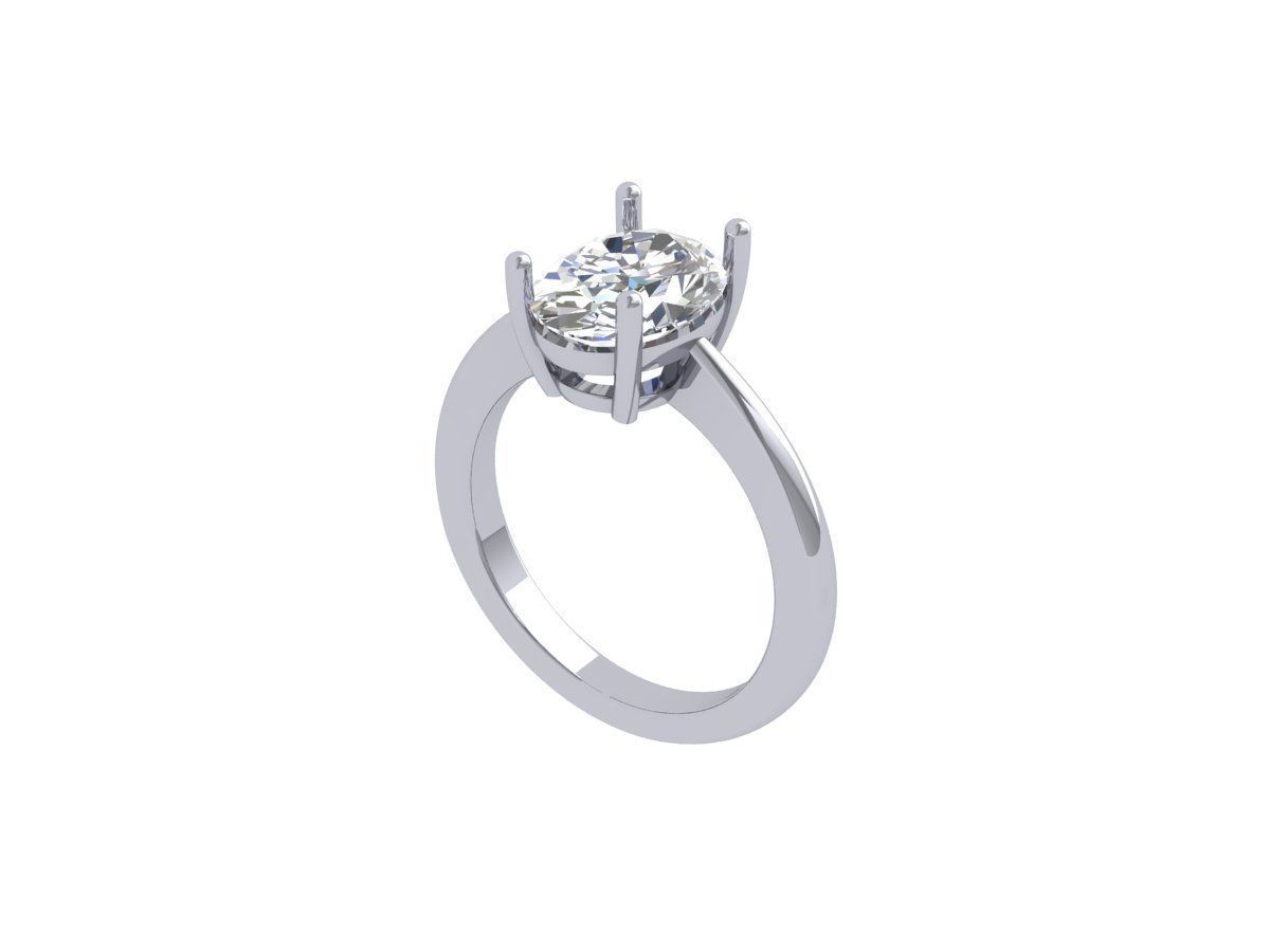 Wedding Ring 3D print model_1