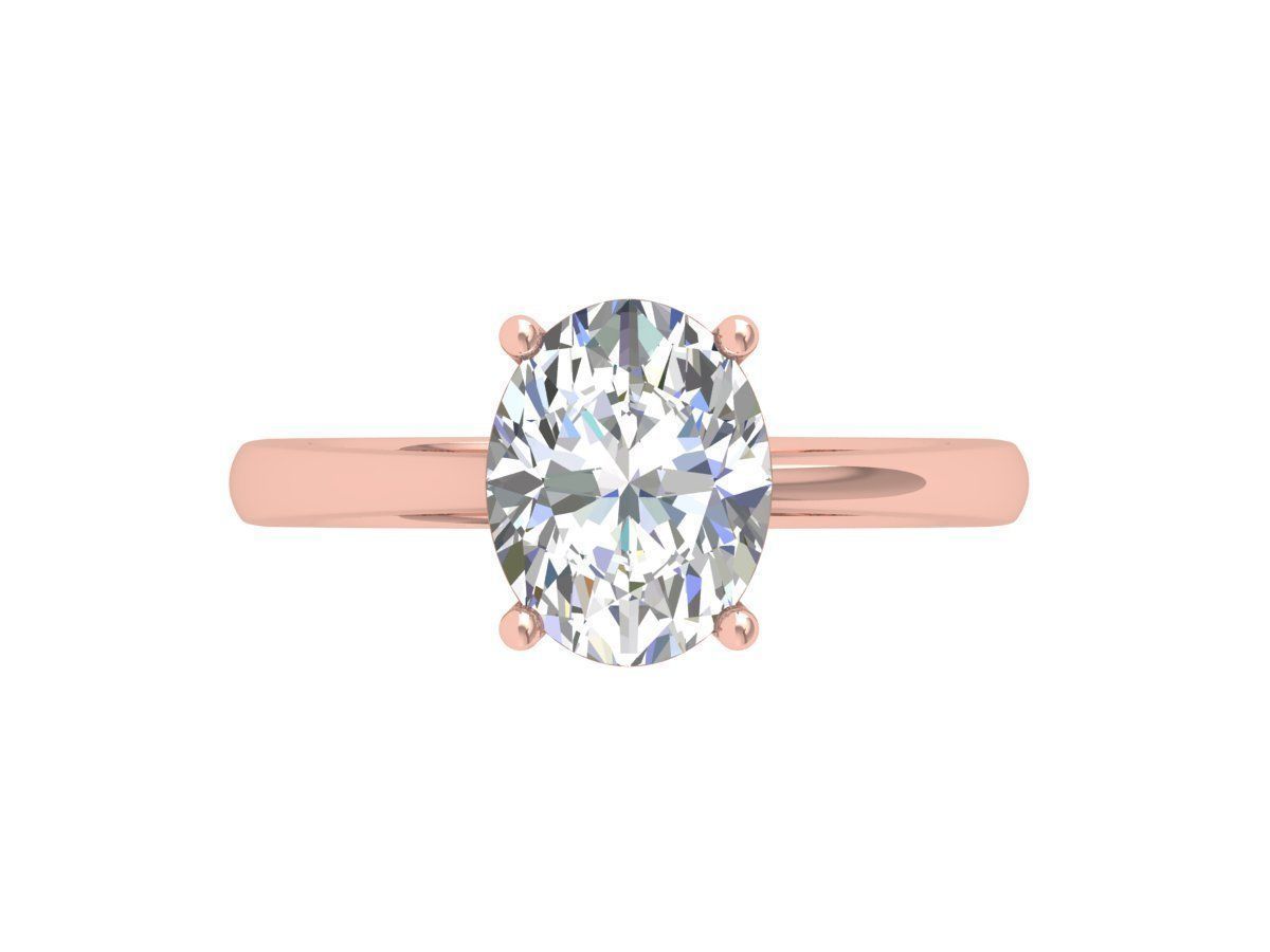 Wedding Ring 3D print model_7