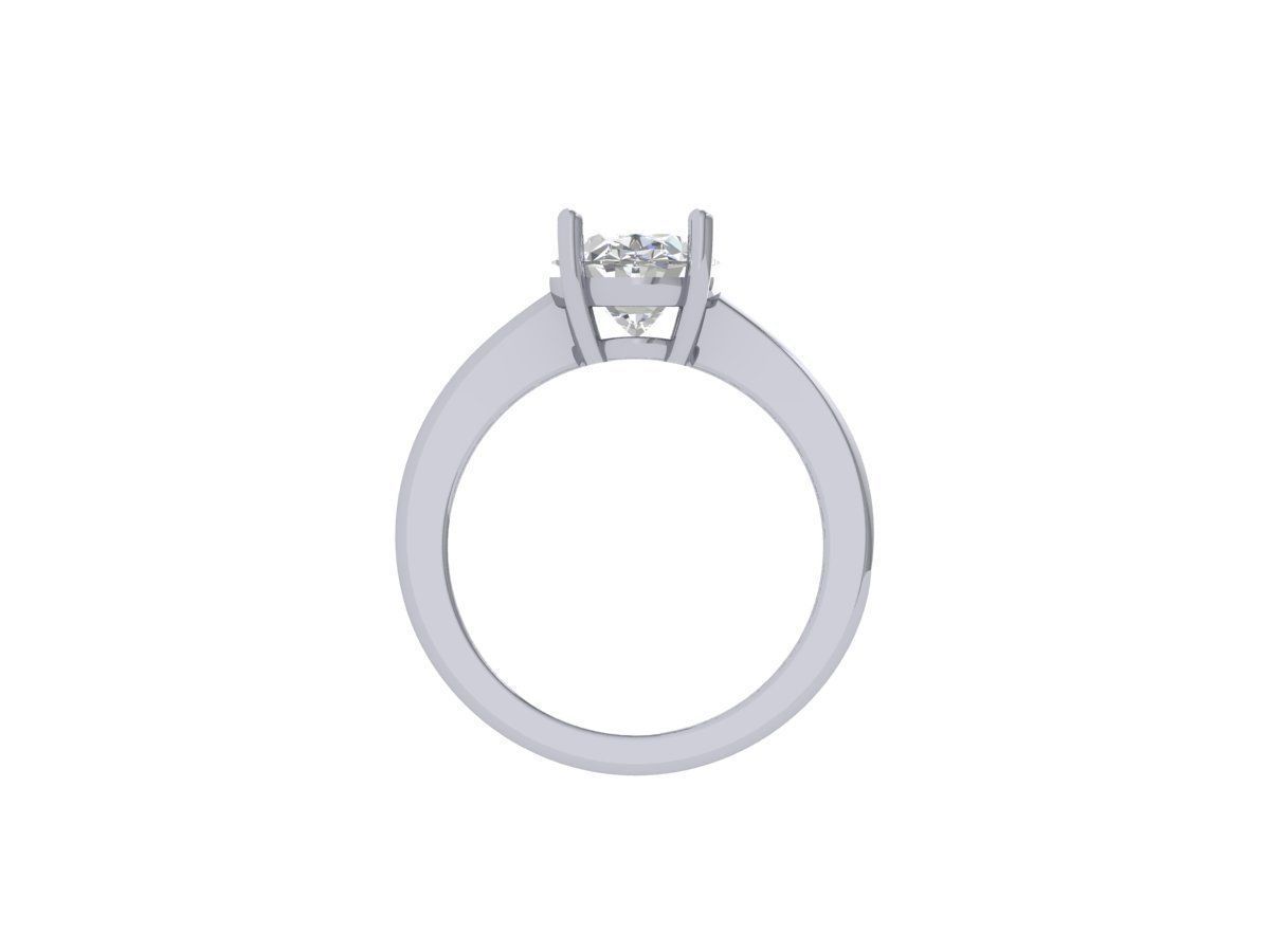 Wedding Ring 3D print model_5