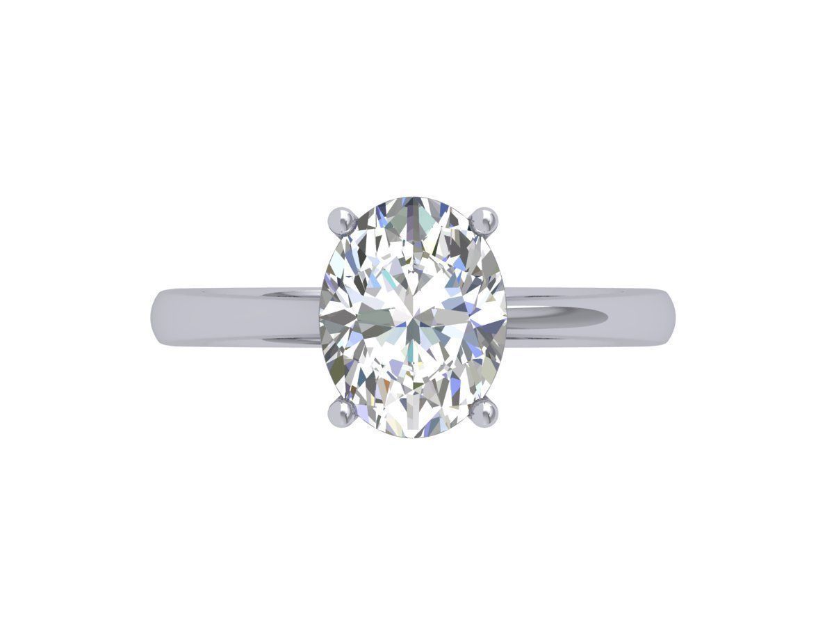 Wedding Ring 3D print model_8