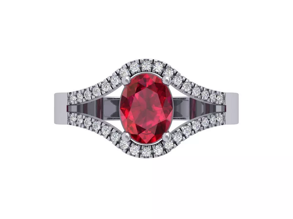 Wedding Ring 3D print model