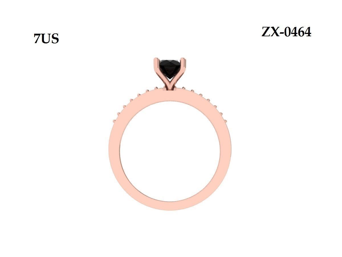 Wedding Ring  3D print model_4