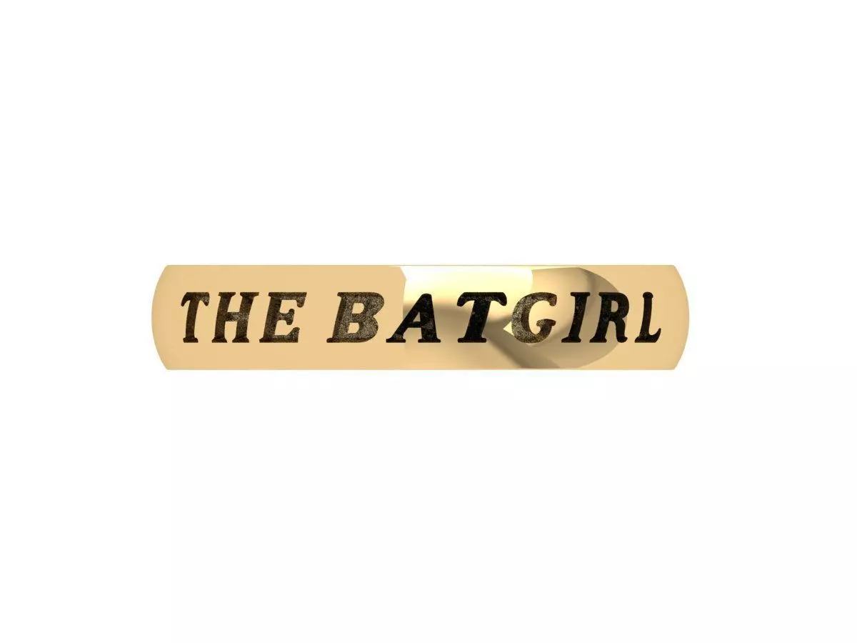 Latter band 3D print model