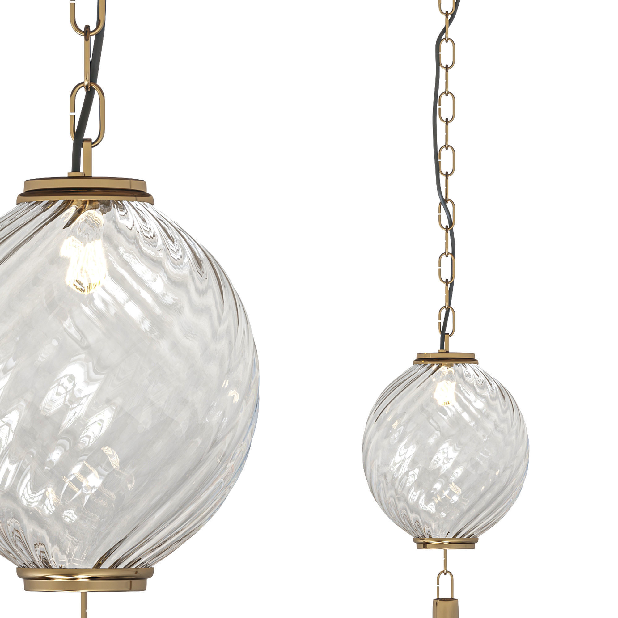 Beacon Small Pendant by Arhaus 3D model_1