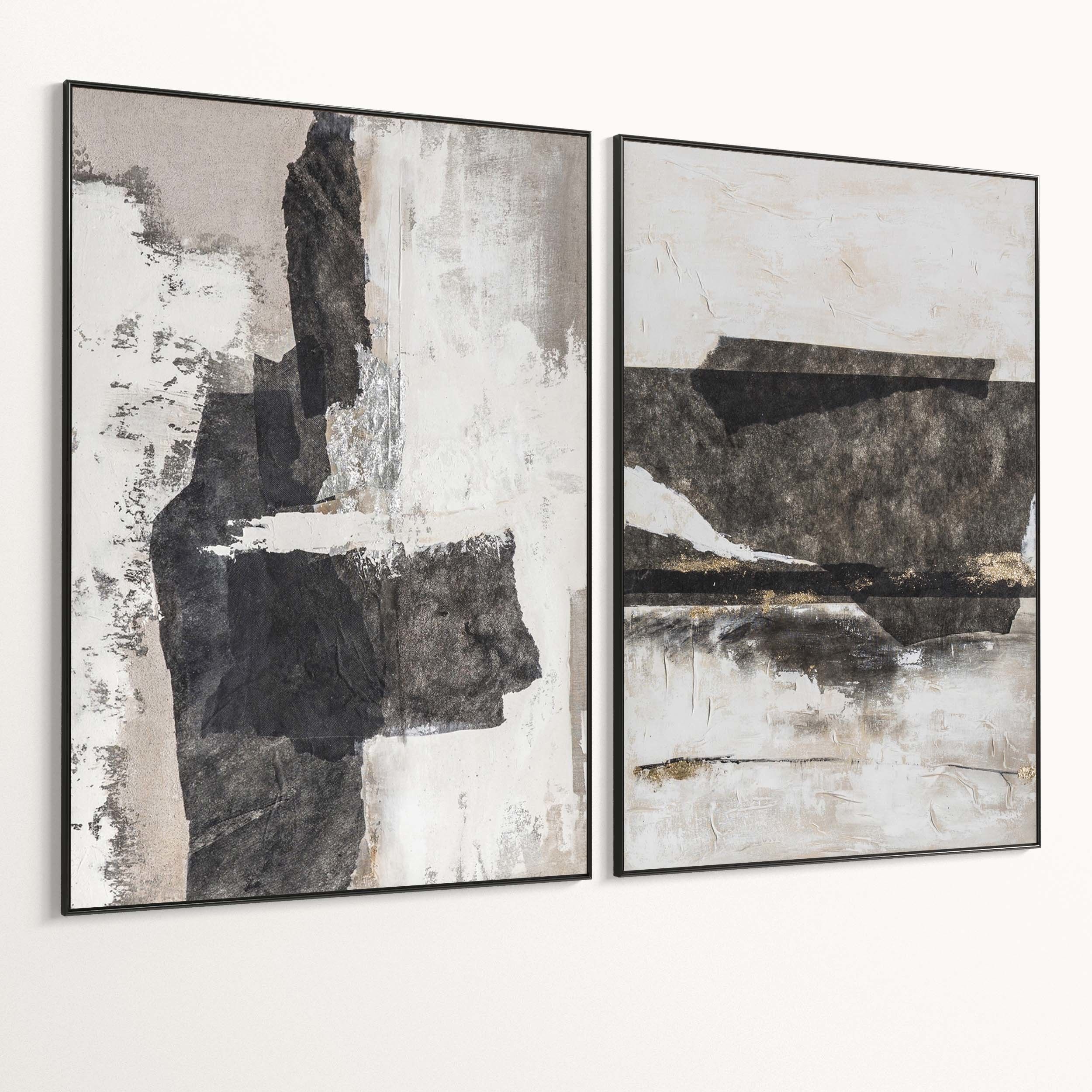 Plaster Two Photo Frame 415 Low-poly 3D model_4