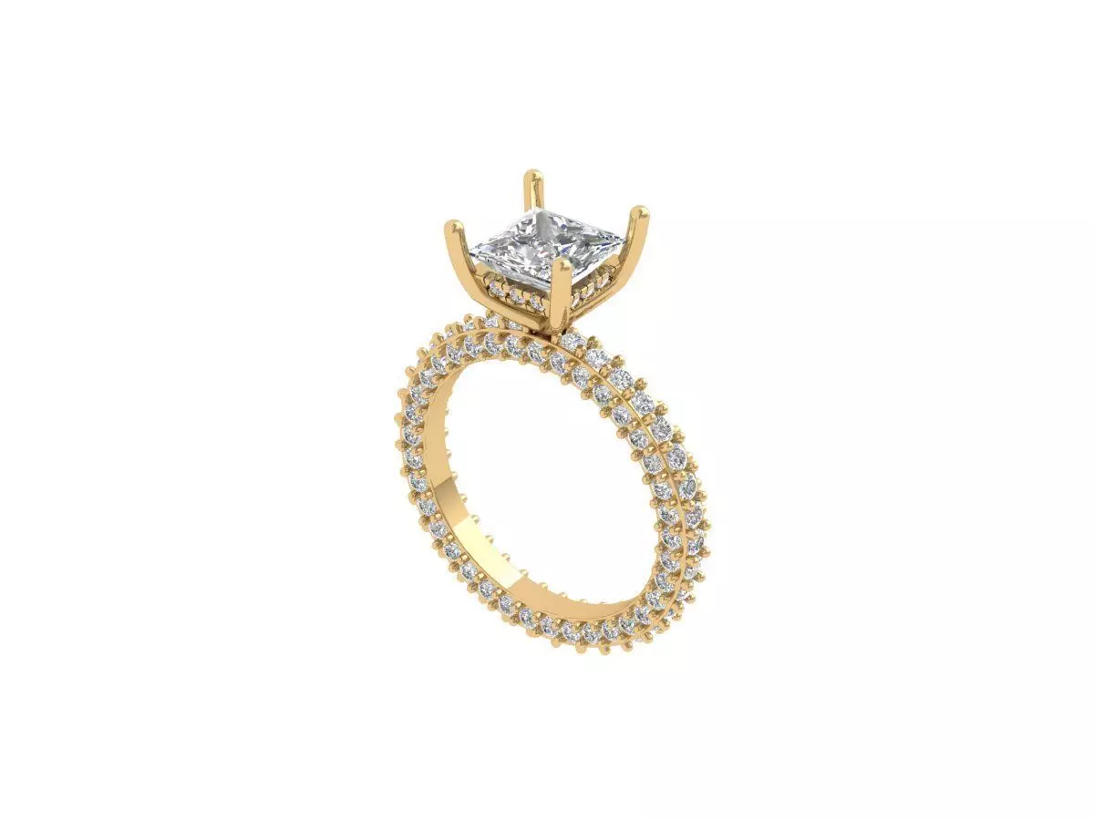 Wedding Ring 3D print model