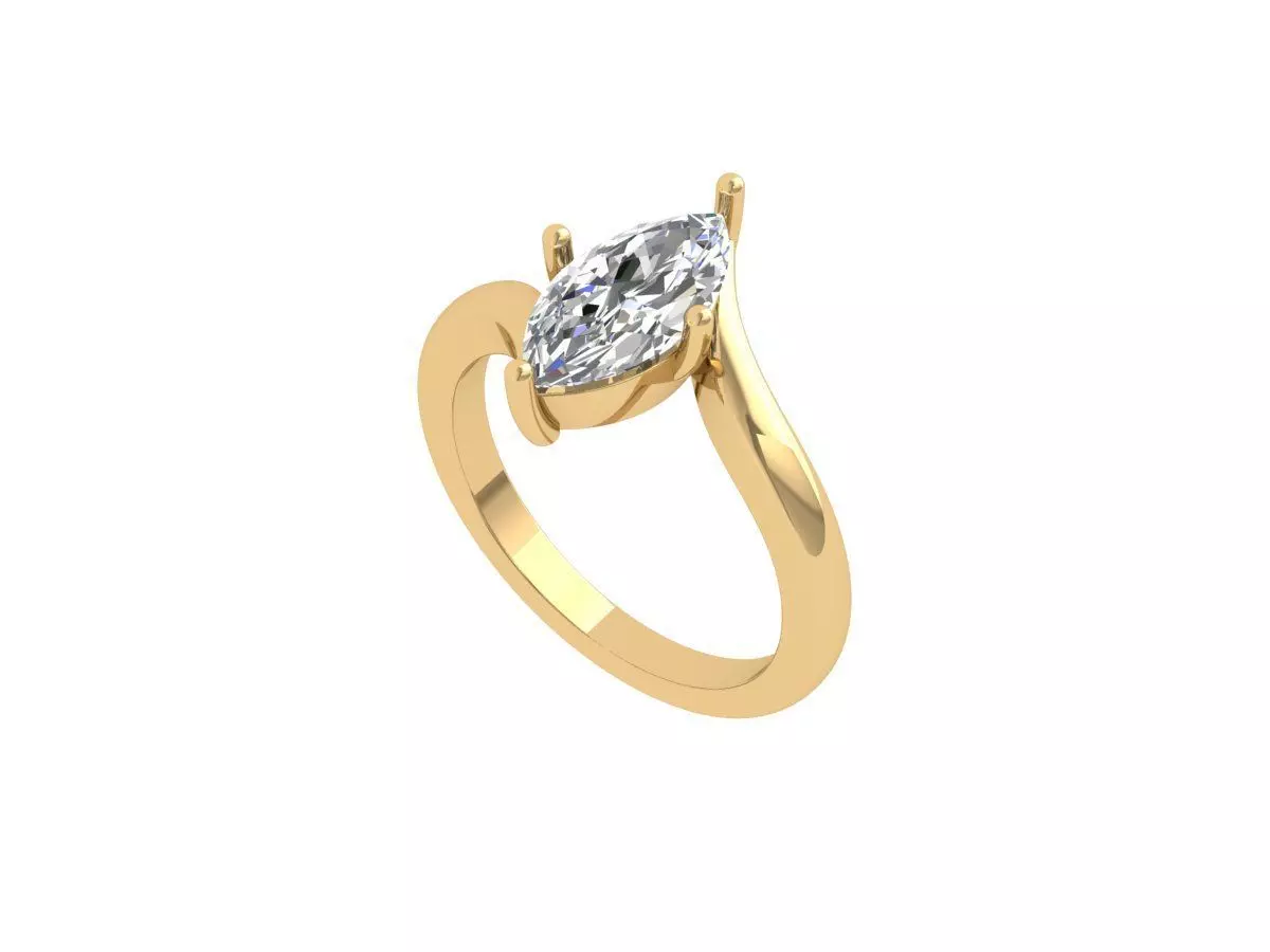 Wedding Ring 3D print model