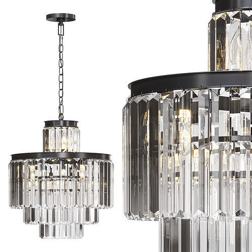 Leyland 11 Light Chandelier 3D model