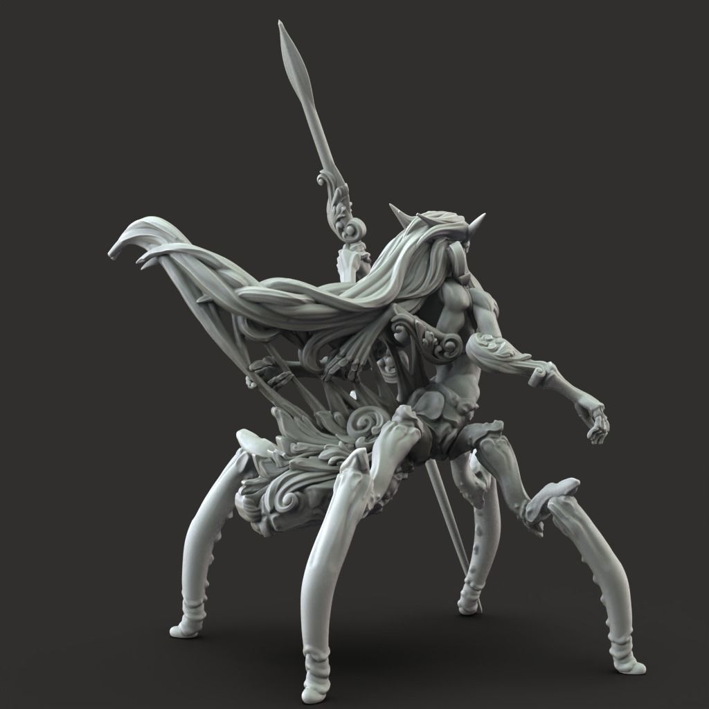 Gilded Singer - 3D Printable TTRPG - PRESUPPORTED - 32mm Scale 3D print model_9