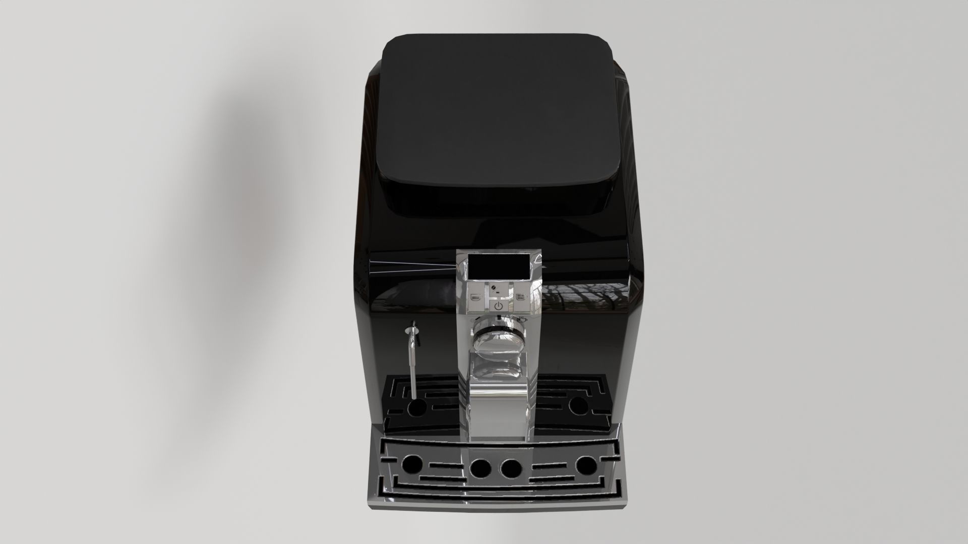 Coffee machine - clean and dirty model Free low-poly 3D model_7