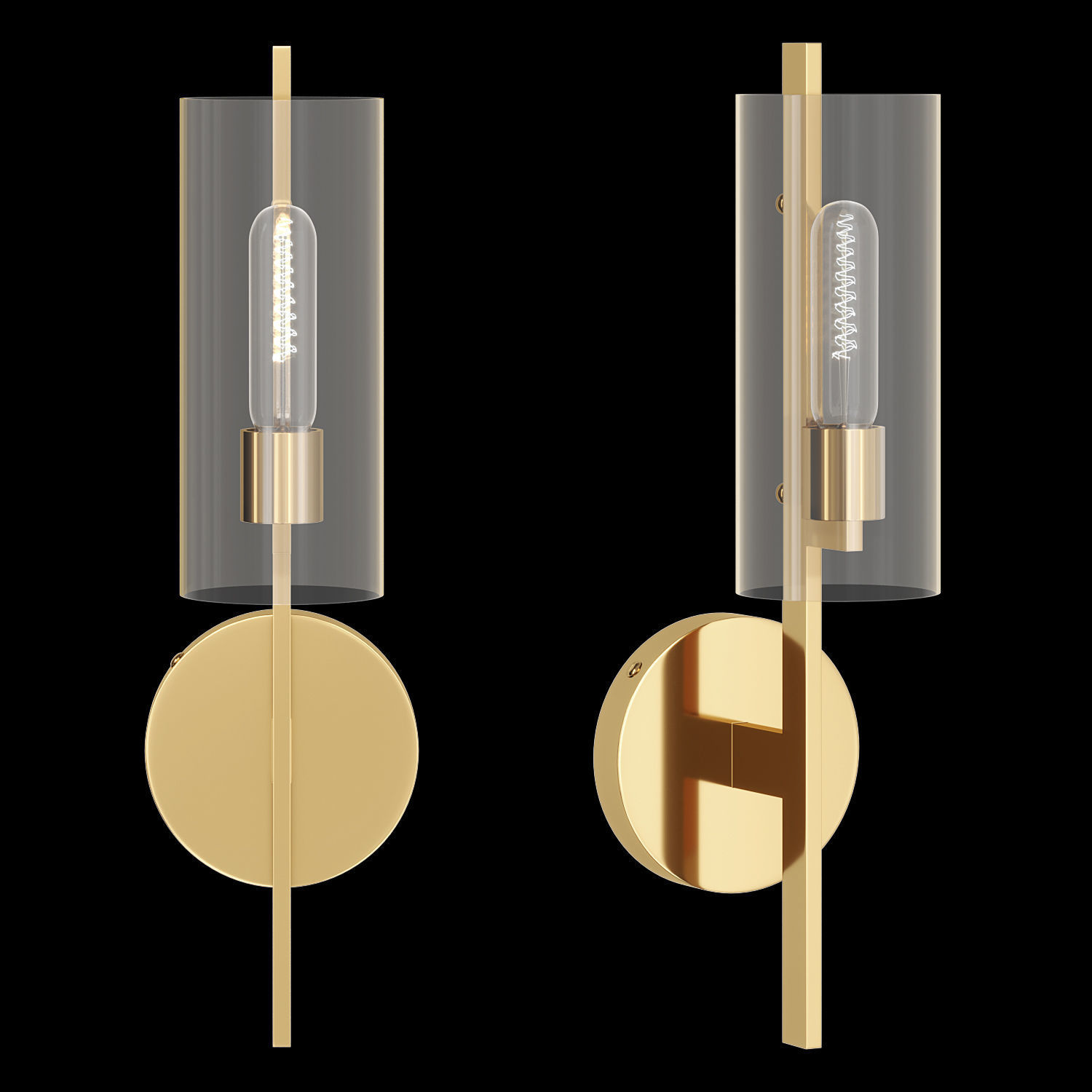 Kendrick Wall Sconce by Arhaus 3D model_1