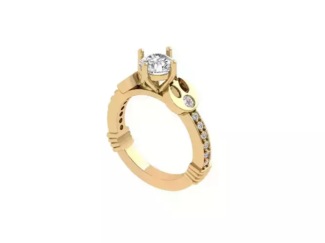 Wedding Ring 3D print model