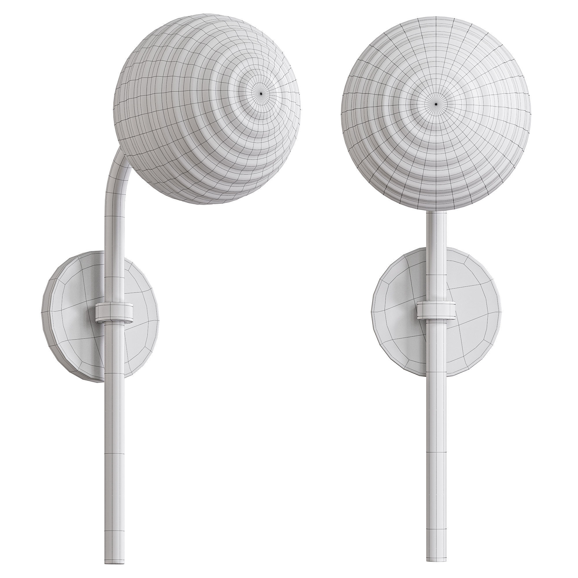 Sayre Wall Sconce By Arhaus 3D model_2