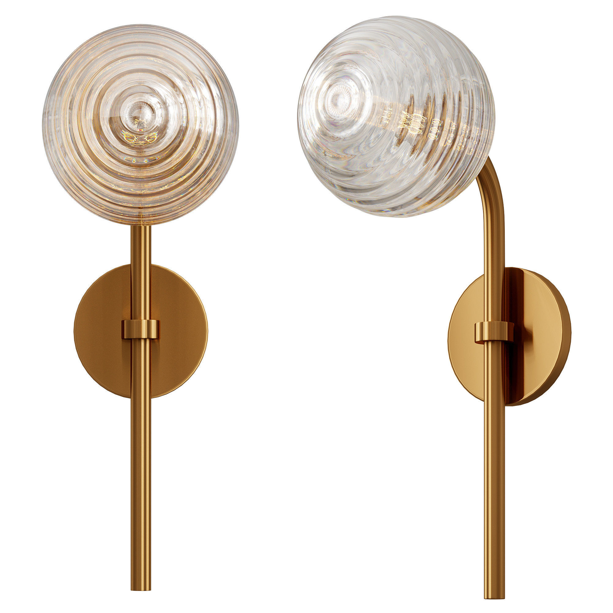 Sayre Wall Sconce By Arhaus 3D model_1