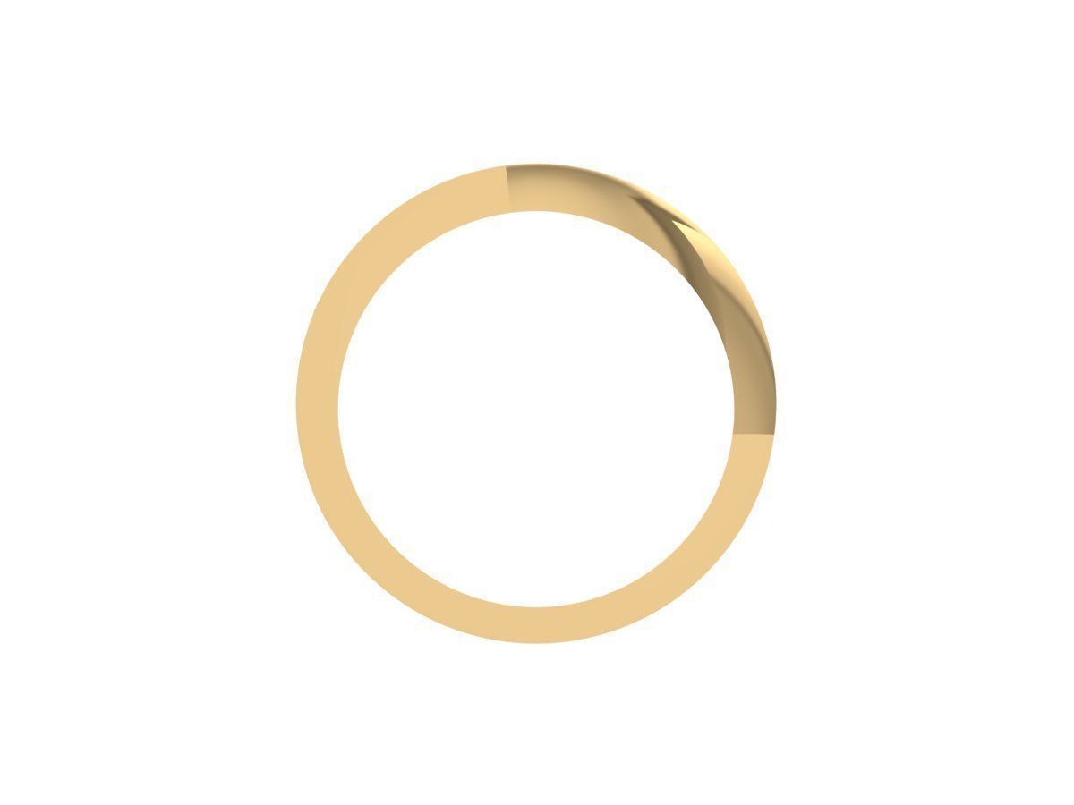 Wedding Ring 3D print model_8