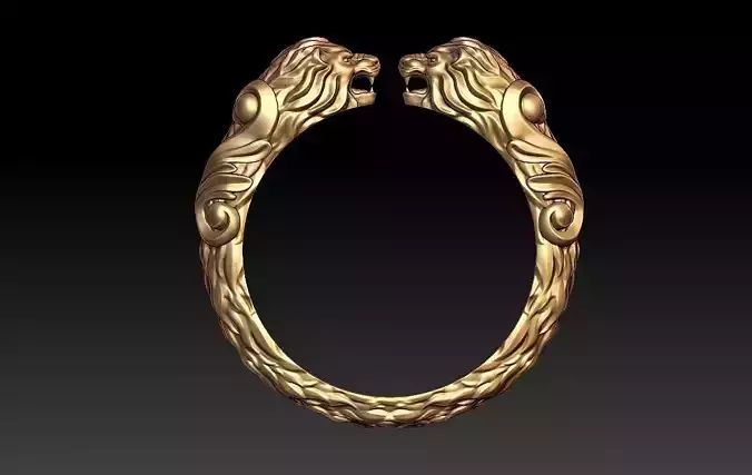 Lion animal ring 