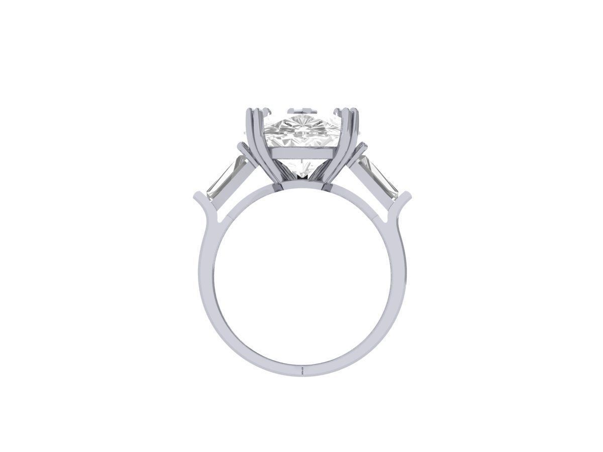 Wedding Ring 3D print model_8