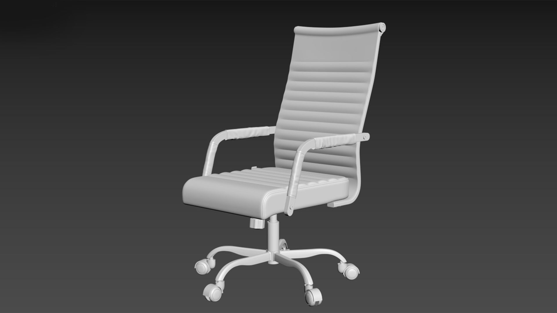 office chair 3D model_6