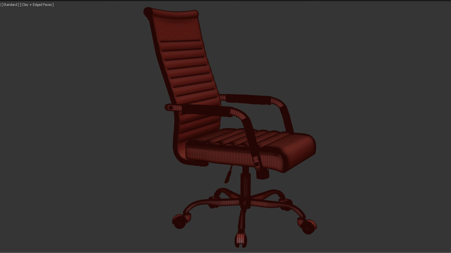 office chair 3D model_8