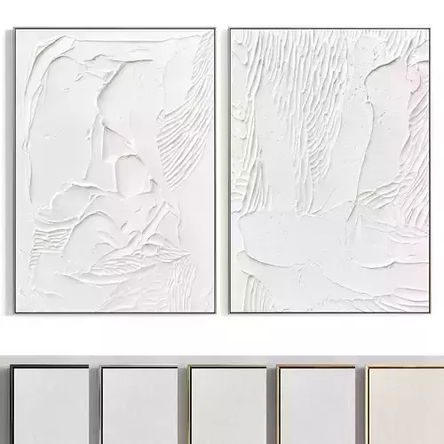 Plaster Two Photo Frame 416