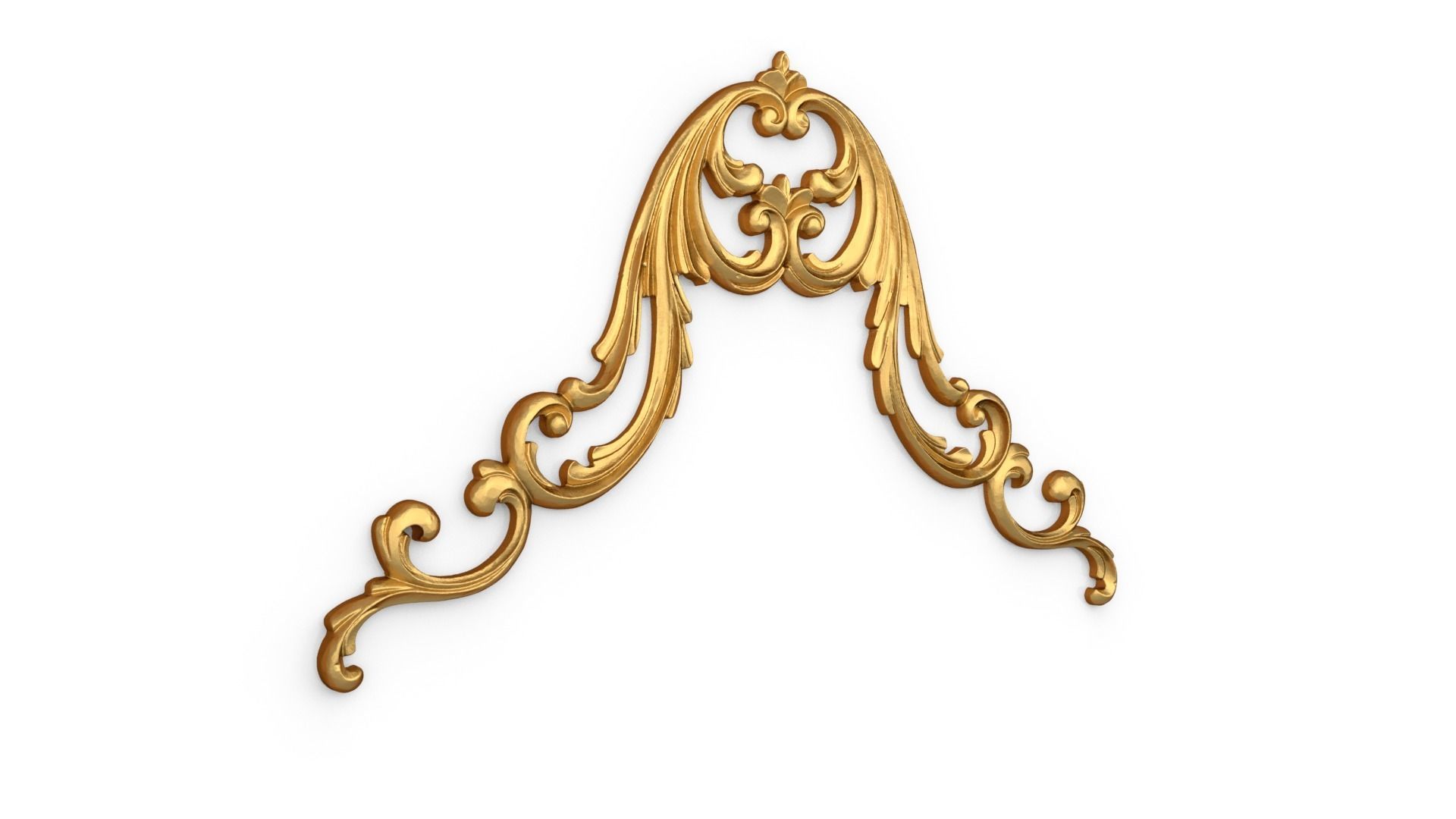 Classic decor ornament 326 3D model_1