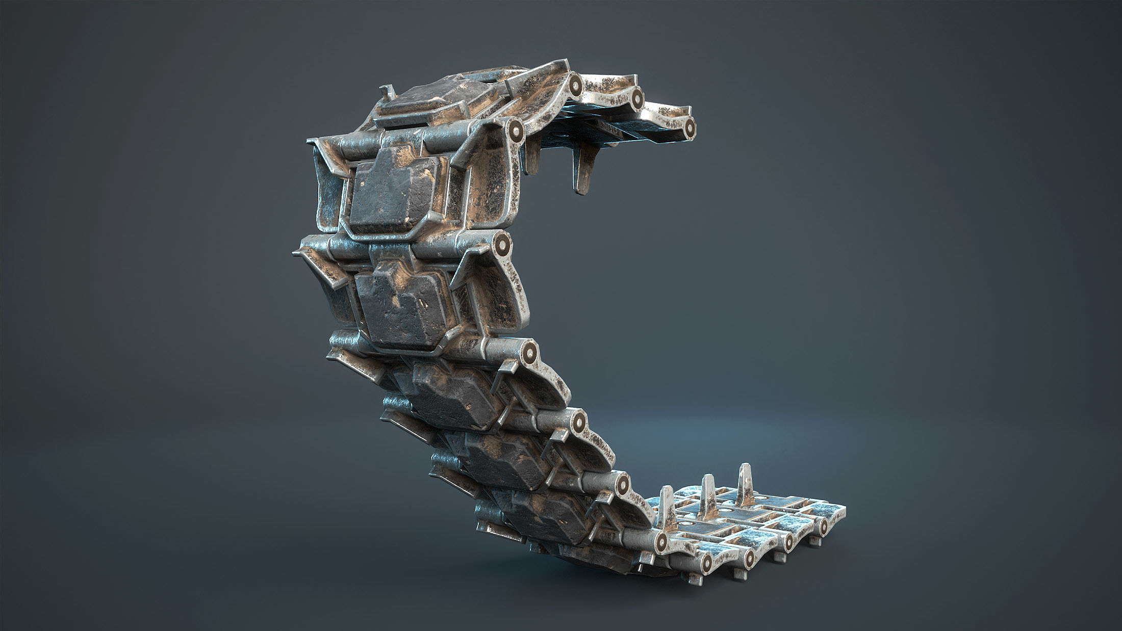 M113 APC Game Ready Low-poly 3D model_24