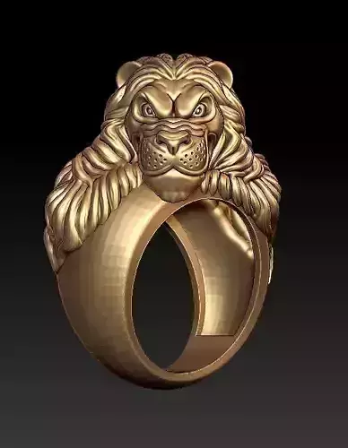 lion ring 
