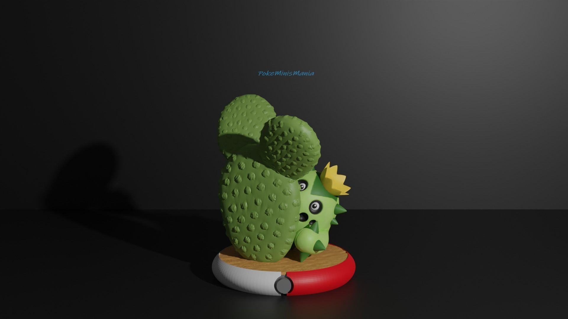Cacnea and Cacturne pokemon 3D print model 3D print model_1