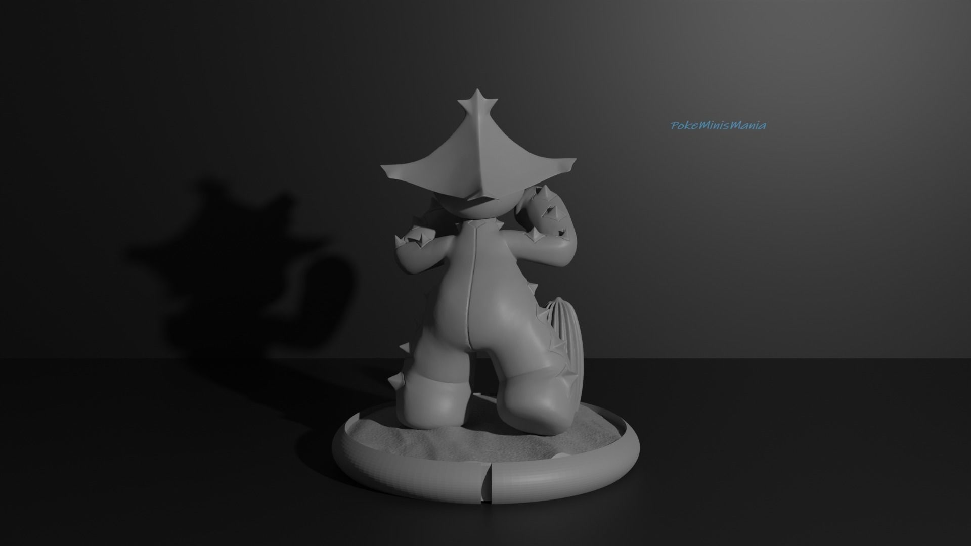 Cacnea and Cacturne pokemon 3D print model 3D print model_16