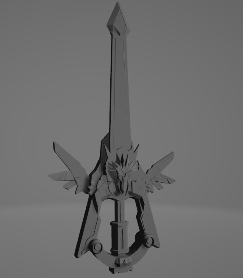 KAMEN RIDER RYUKENDO GEKIYUKEN SWORD 3D model_4