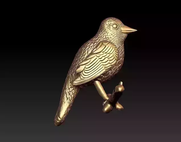 Sparrow Bird  3D print model