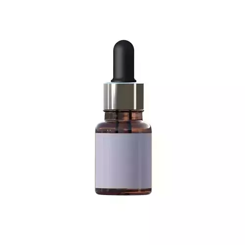 3d serum bottle 