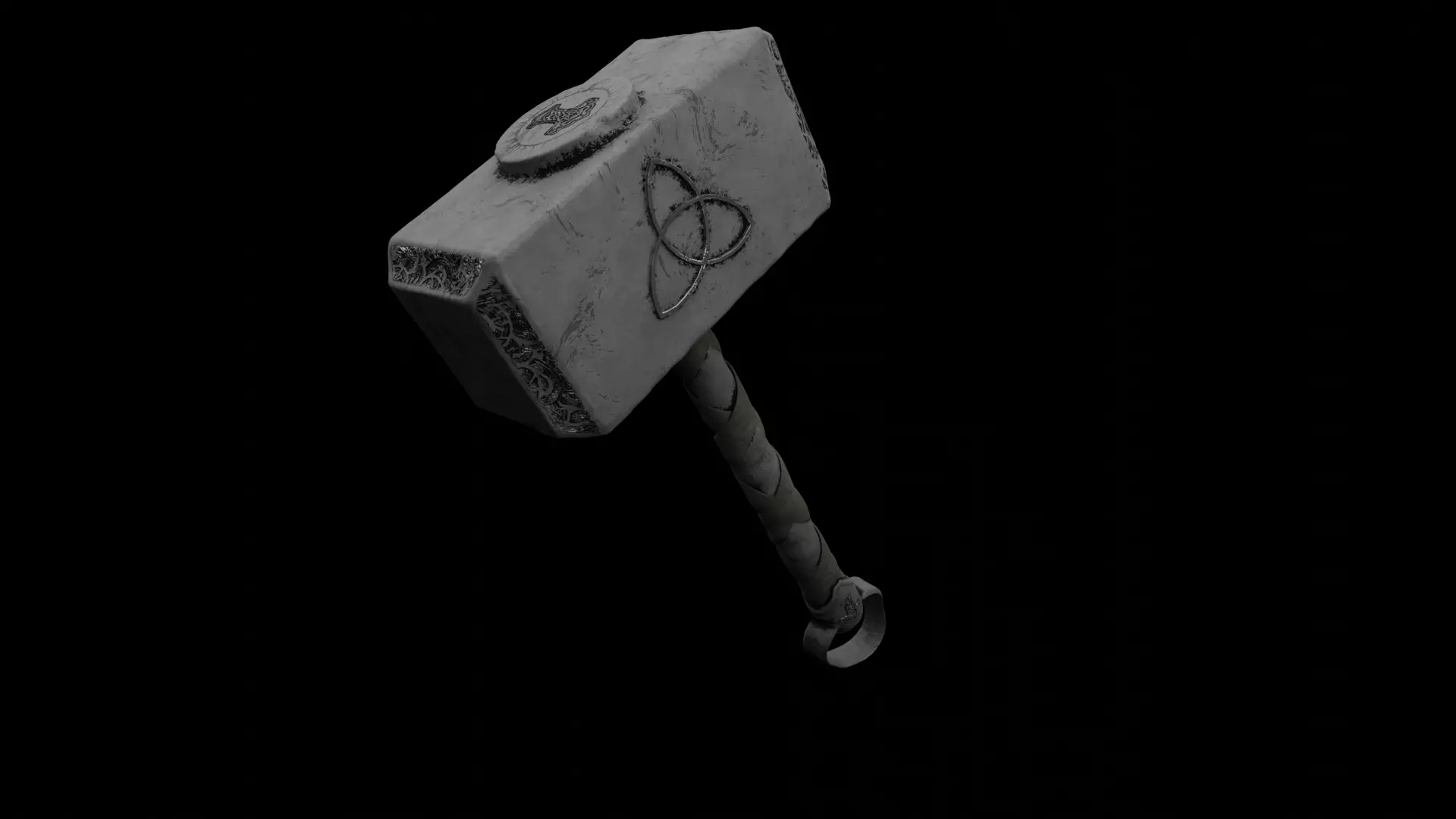 Thor Hammer Mjolnir Free 3D model