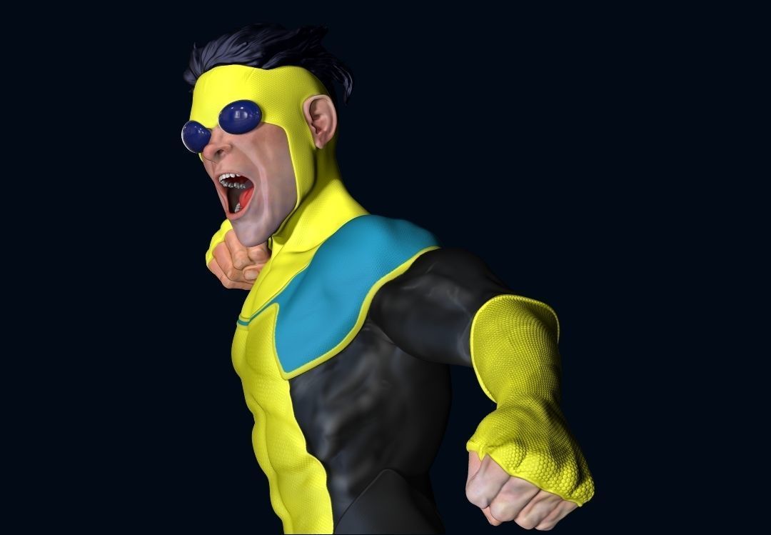 Invincible 3D print model_2