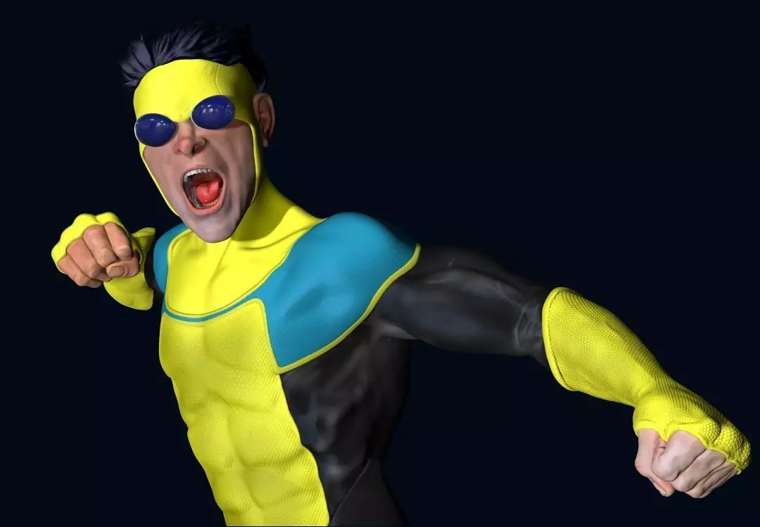 Invincible 3D print model_0