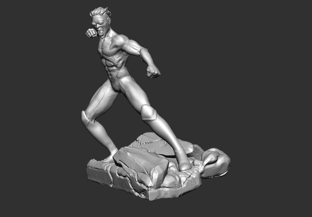 Invincible 3D print model_10