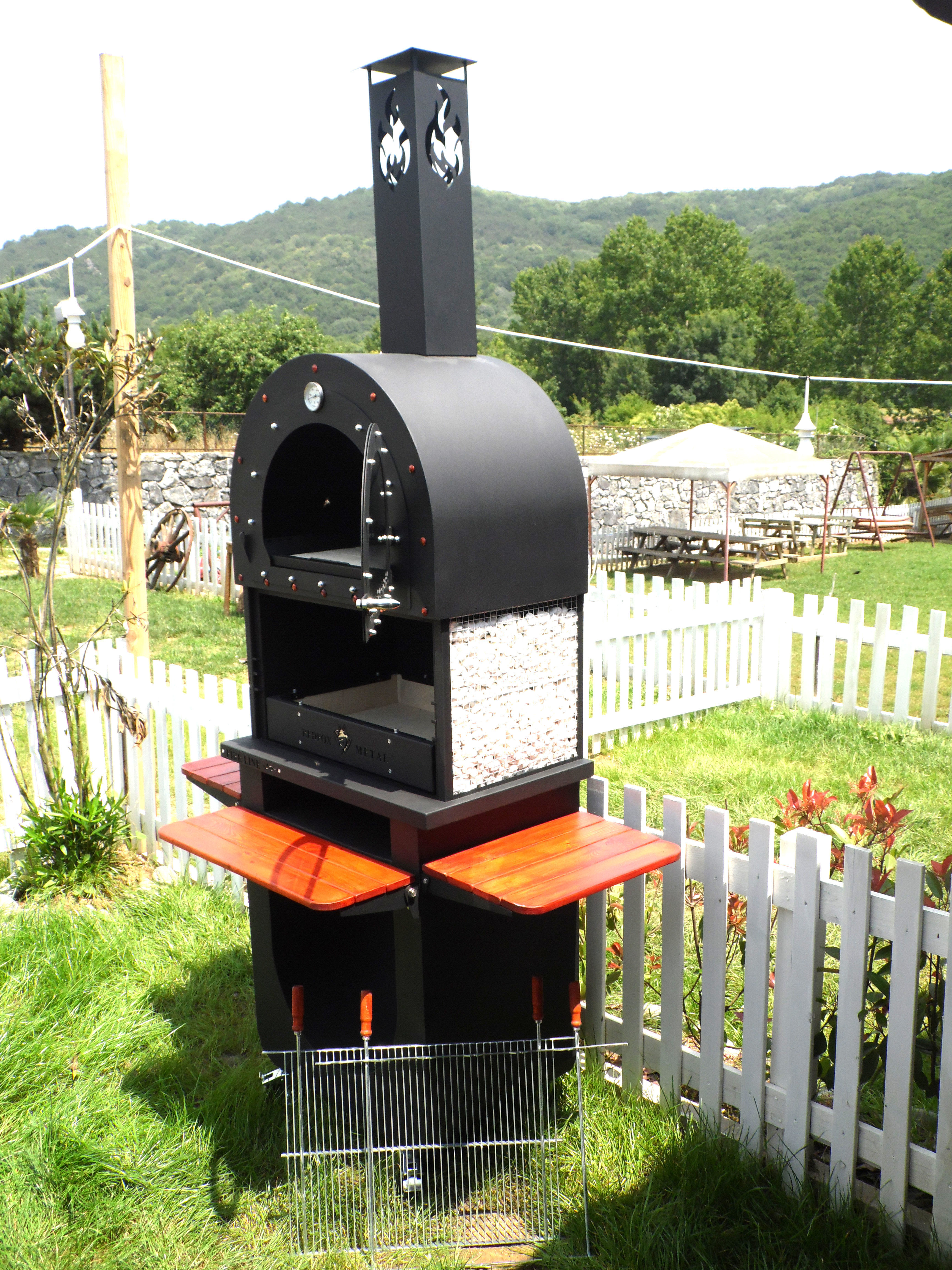 METAL BARBECUE 3D model_12