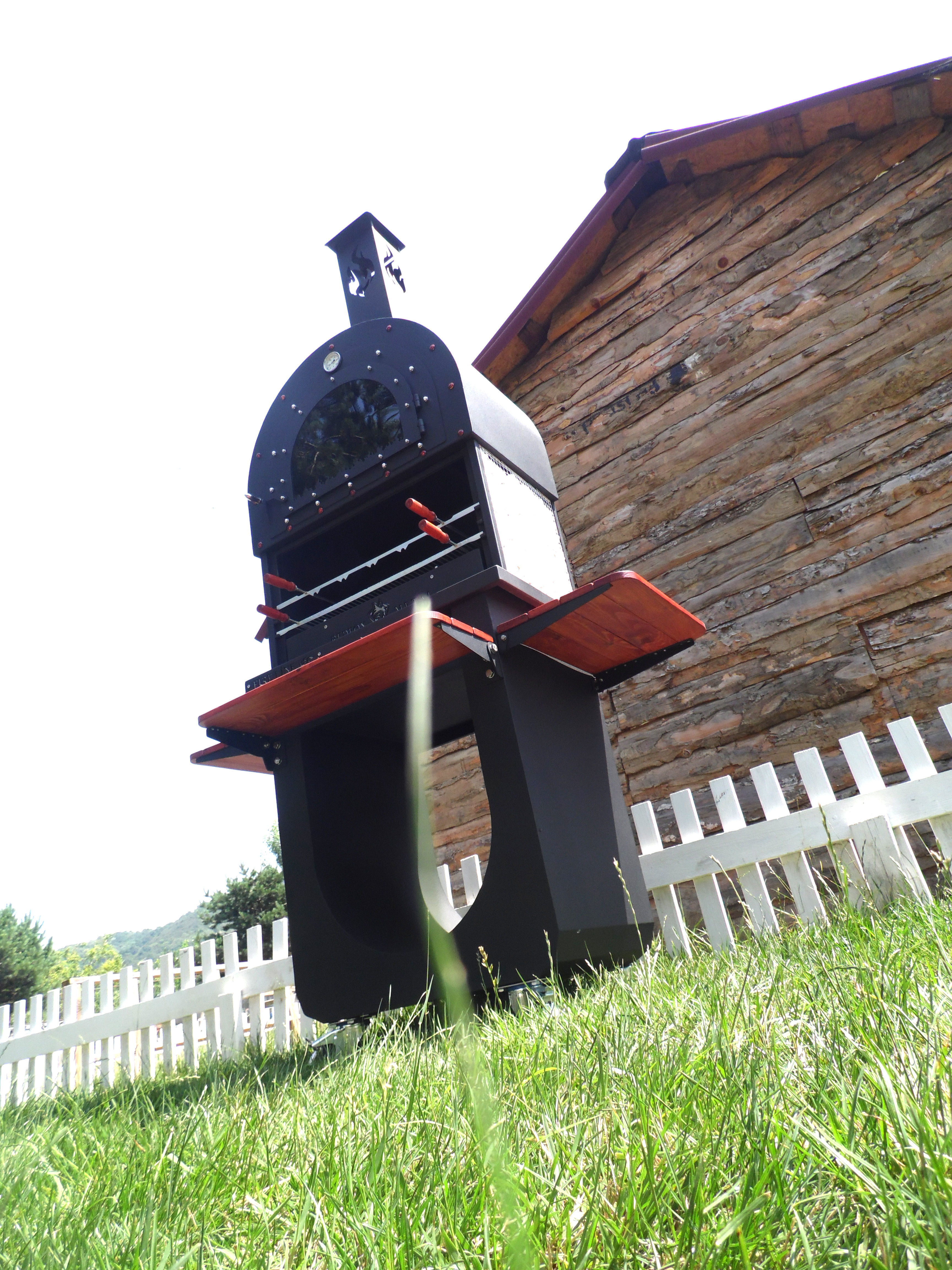 METAL BARBECUE 3D model_2