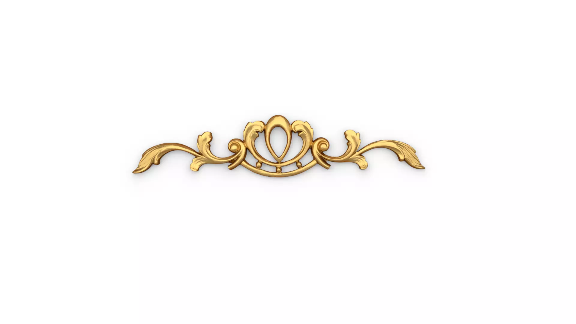 Classic decor ornament 327 3D model_0