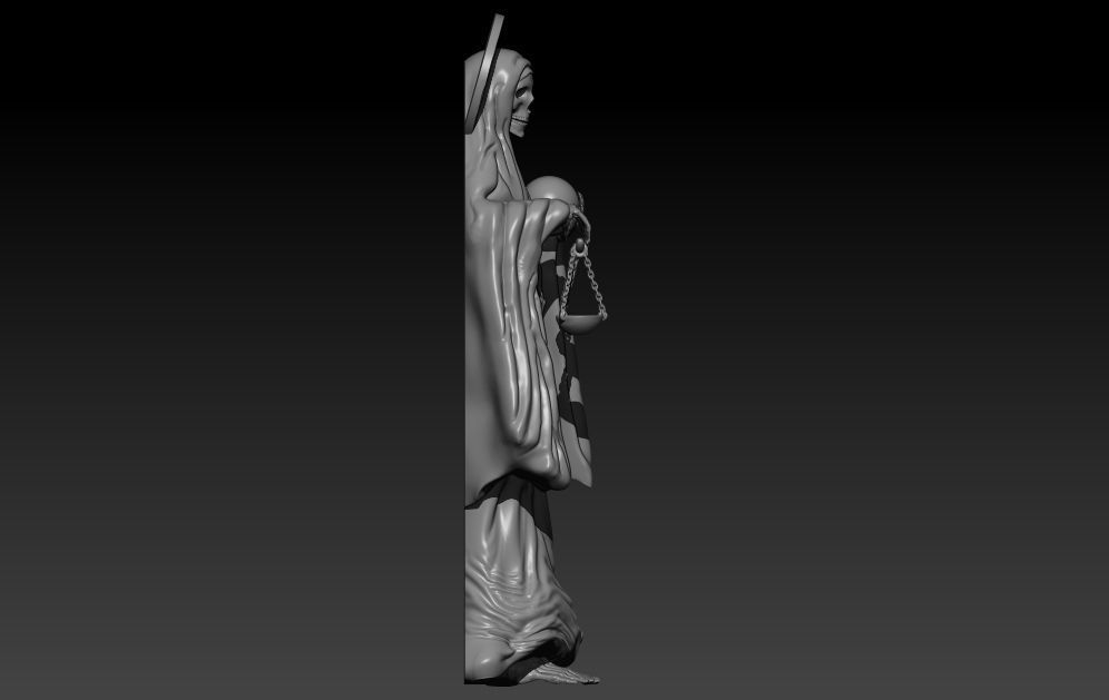 santa murete Pendant 3D print model_5