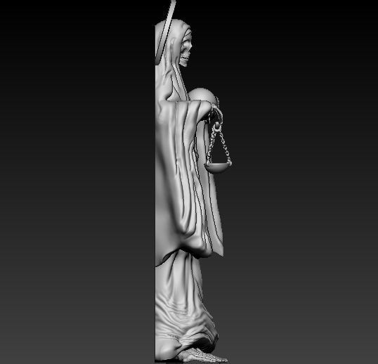 santa murete Pendant 3D print model_2