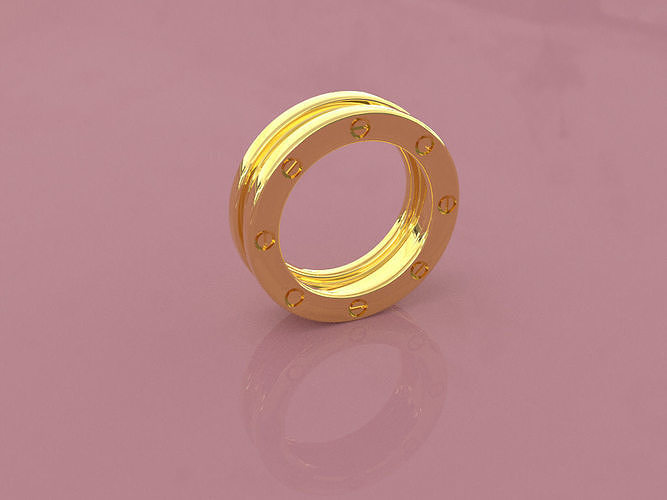 geometry ring 3D print model