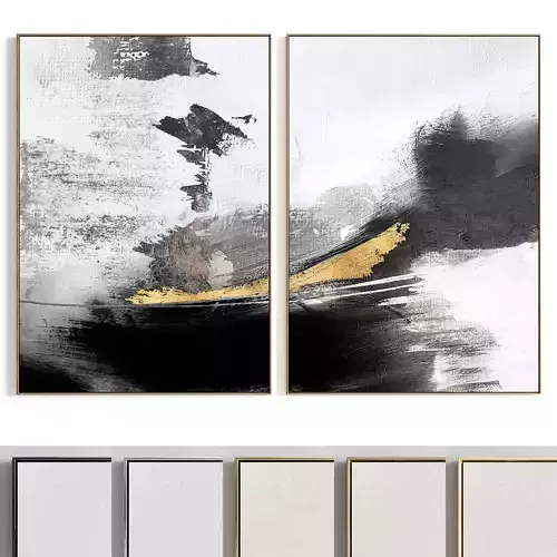 Plaster Two Photo Frame 420