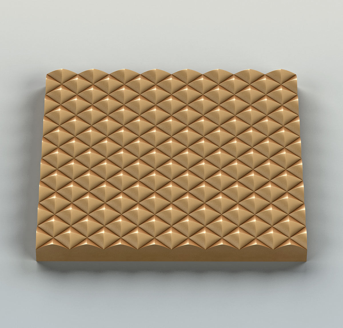 Wall panel 036 3D model_4